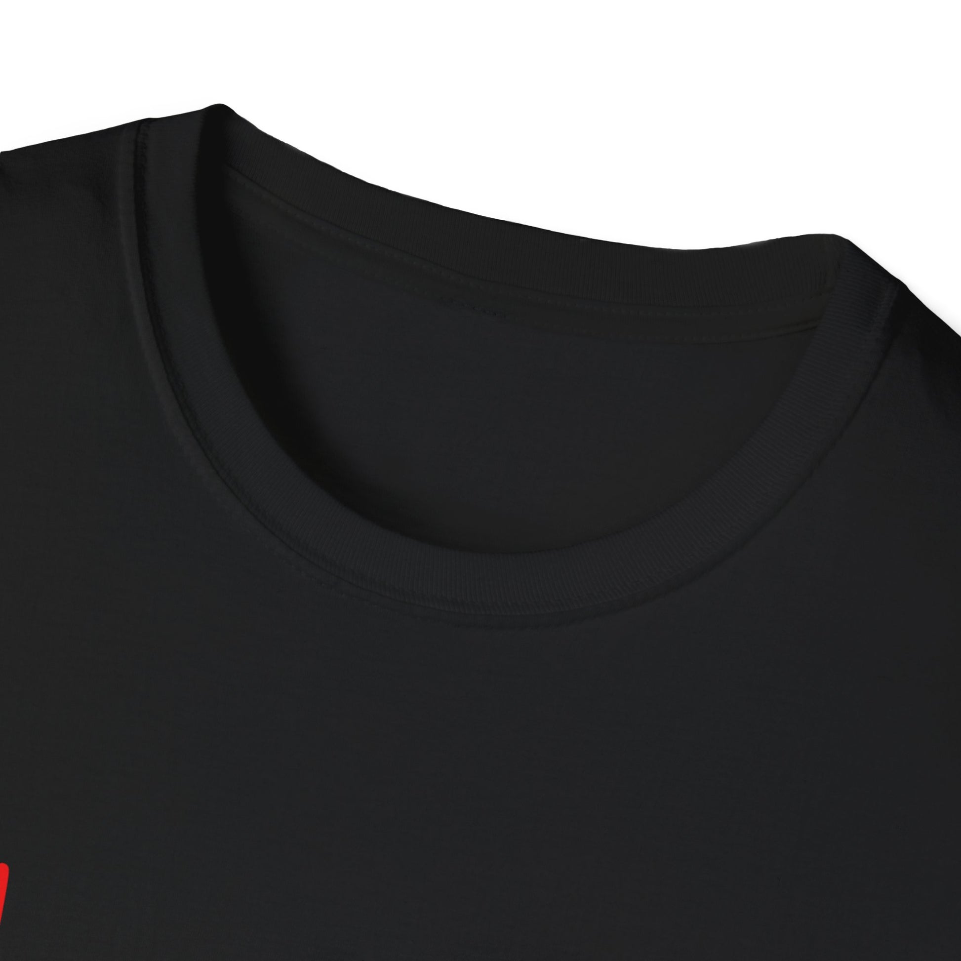Love Frequency Unisex Softstyle T-Shirt - Heartbeat Design