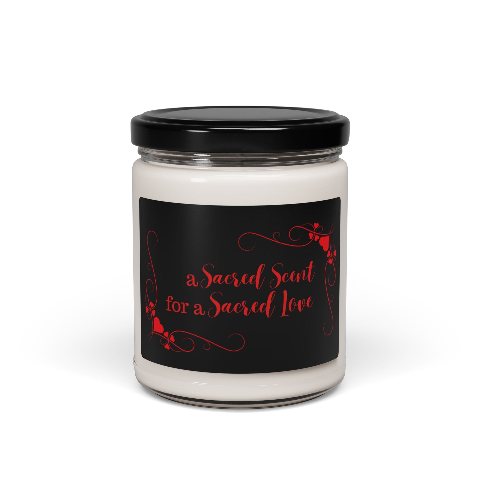 Romantic Scented Soy Candle - Sacred Love 9oz