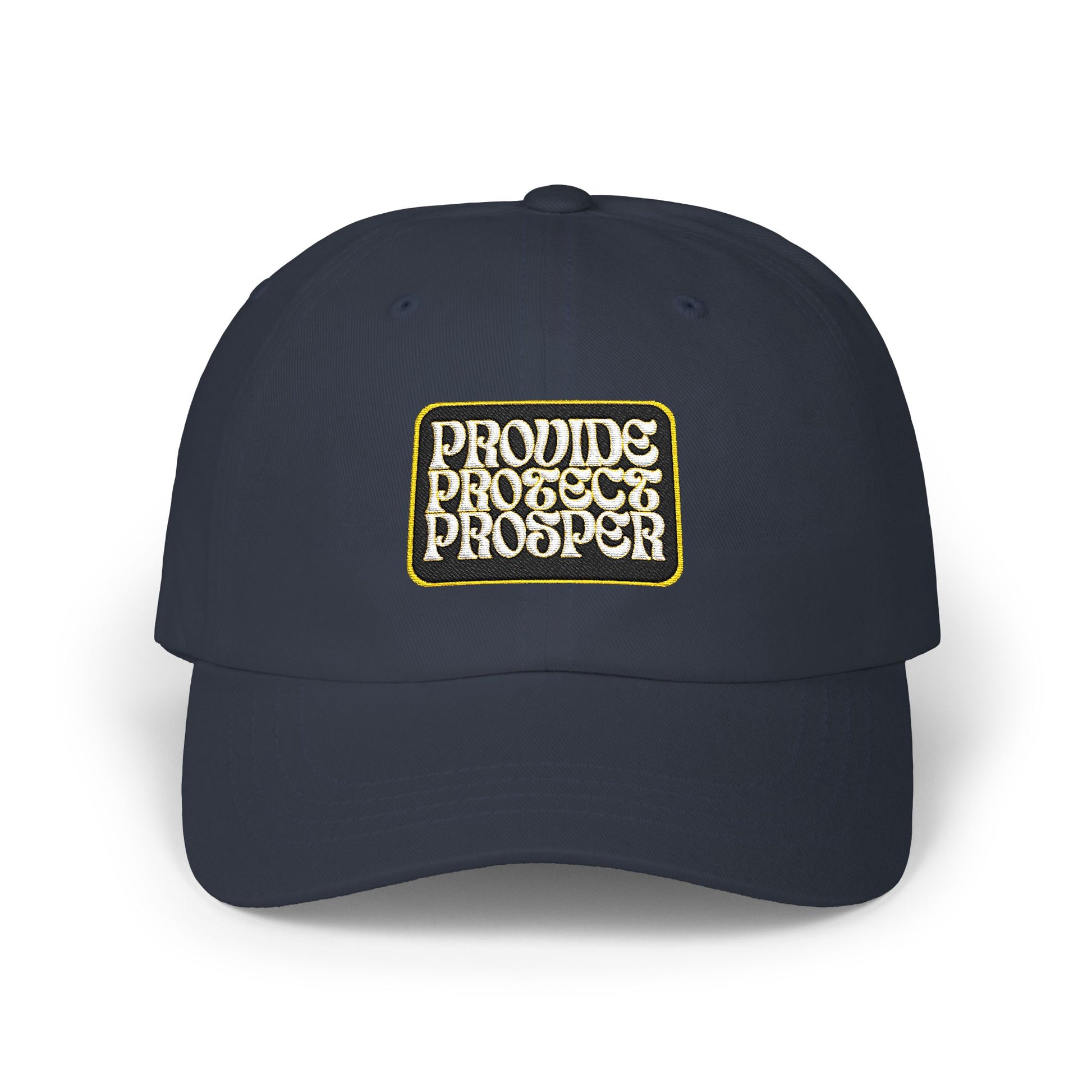Classic Dad Cap with "Provide, Protect, Prosper" - Stylish Dad Hat, Casual Accessory, Gift for Dads, Summer Fashion, Everyday Wear